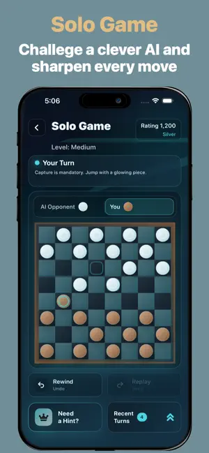 King Checkers screenshot 2