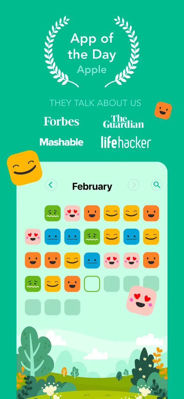 #1. Daylio Journal - Mood Tracker (iOS) Door: Relaxio s.r.o.