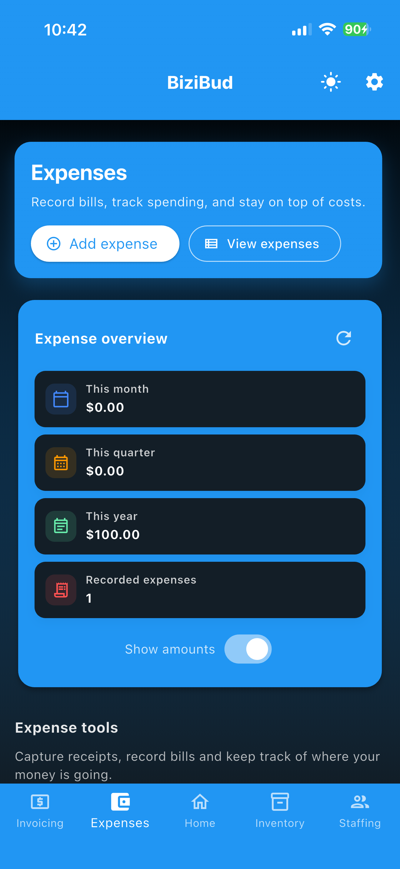 BiziBud screenshot 4