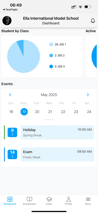 MySchoolRec Screenshot 1 of 3