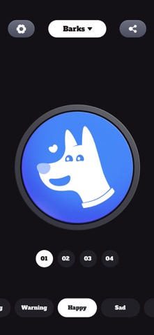 Dog Barking App - Barks & Toys iPhone screenshot