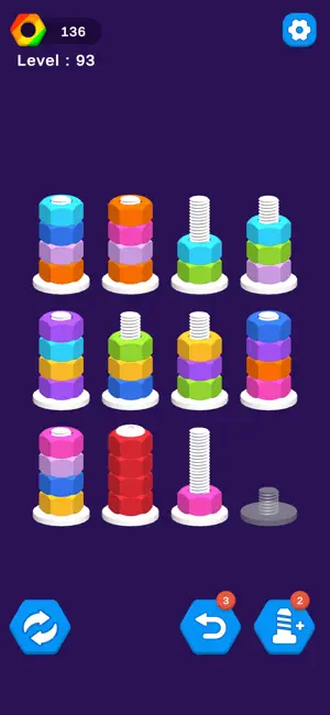 Nut & Bolt Screw Puzzle Mania screenshot 4