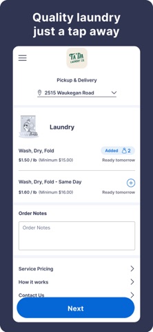 Ta'Da Laundry Co. Screenshot 1 of 3