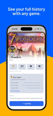 Gametrove: BGG Collection iPhone screenshot