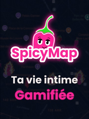 SpicyMap: Journal de souvenirs iPad screenshot
