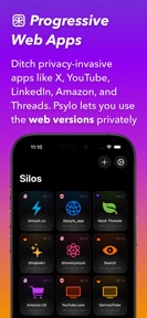 Psylo: Privacy Browser & Proxy screenshot