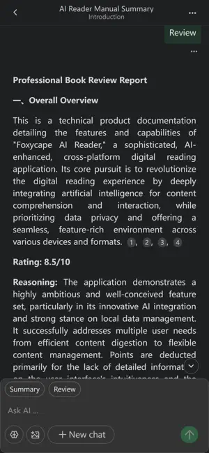 Foxycape AI Reader screenshot 2