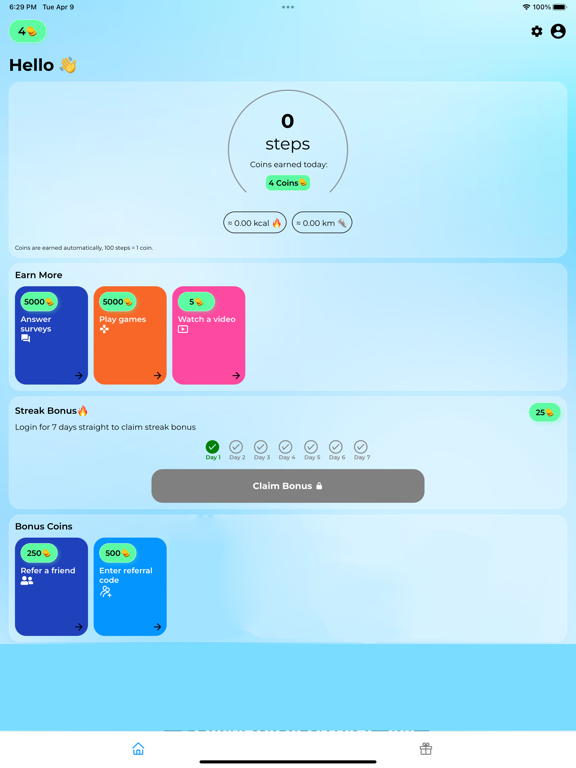 App screenshot