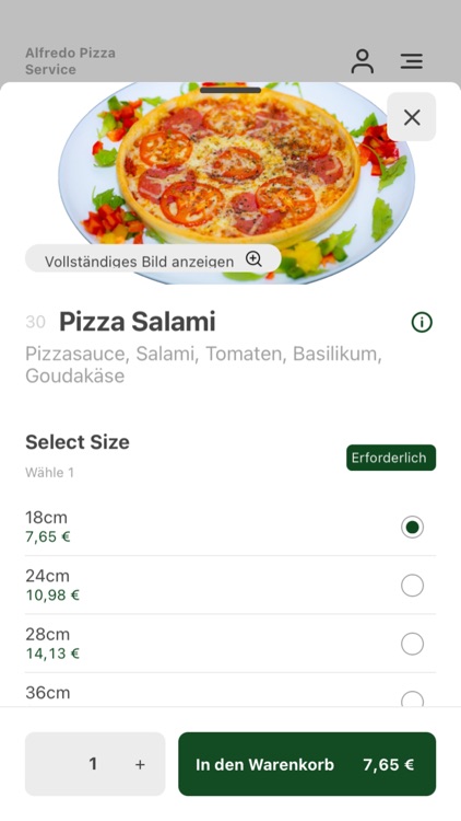 Alfredo Pizza Service screenshot-3