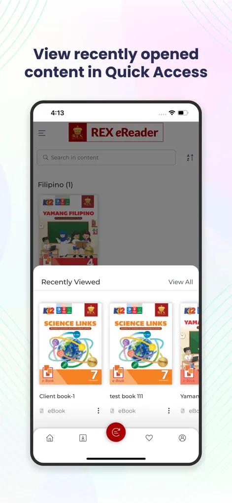 REX Education eReader - Books App | MWM