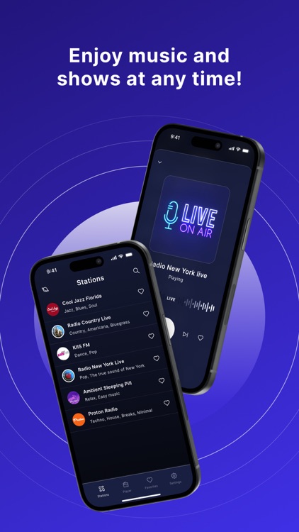 Radio App: Simple FM, AM Tuner screenshot-3
