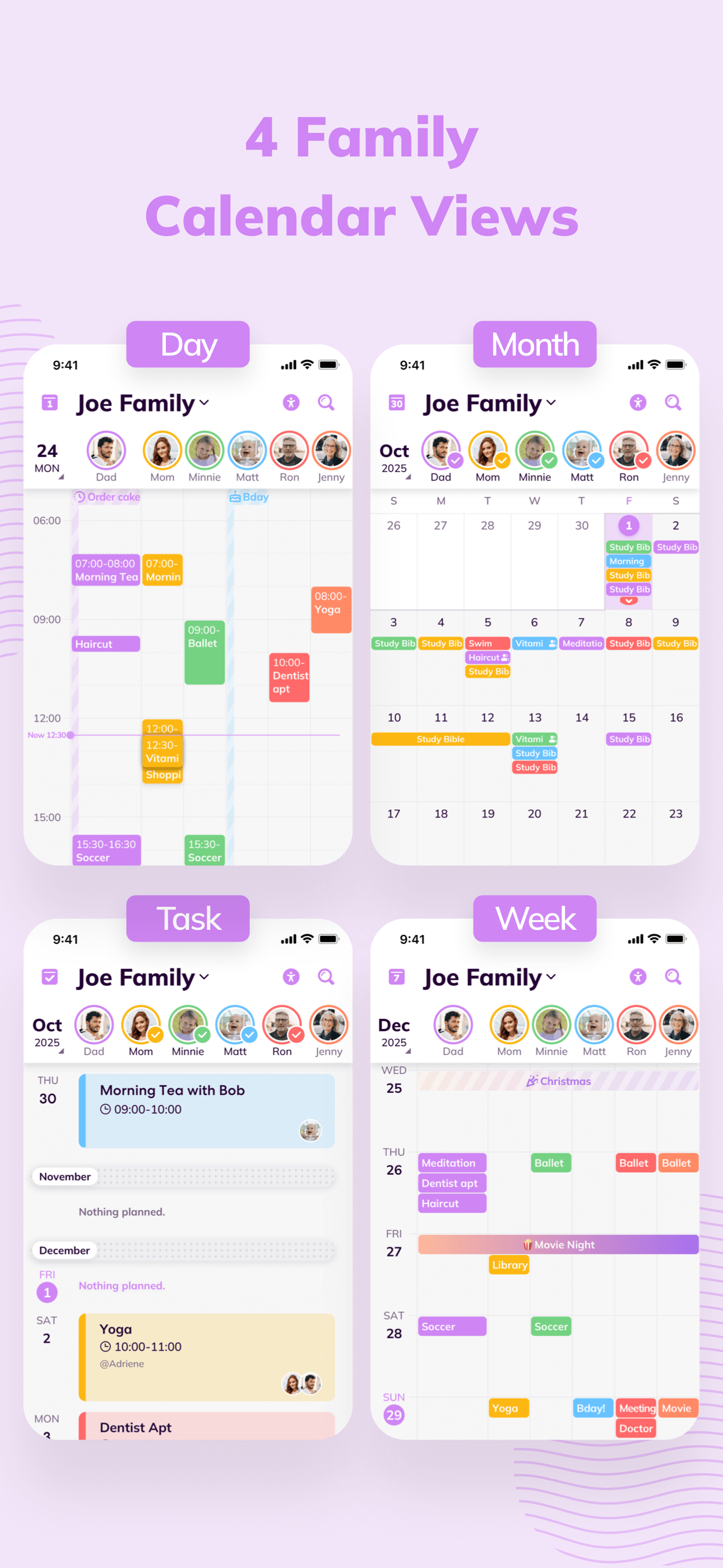 Cubbily: Family Calendar