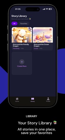 Sleraby - AI Bedtime Stories screenshot