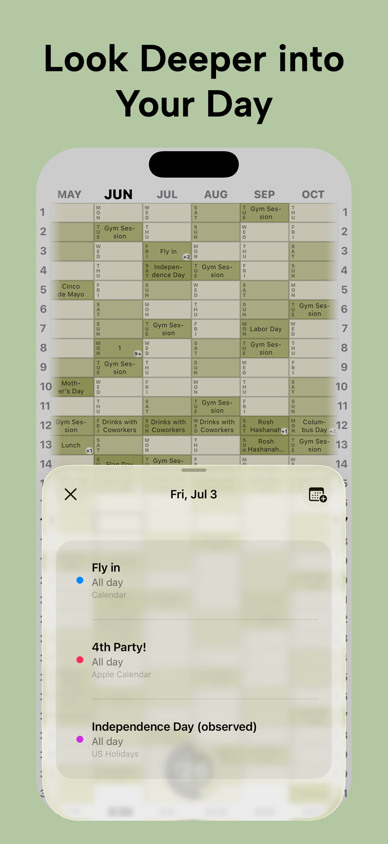 My Year - Calendar at a Glance screenshot 10