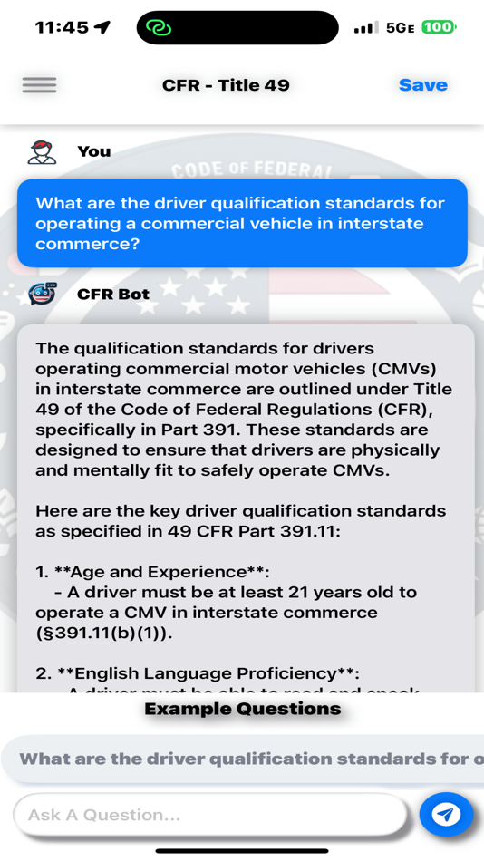 #3. CFR AI - Title 49 (macOS) 由: Ryan Smerdon