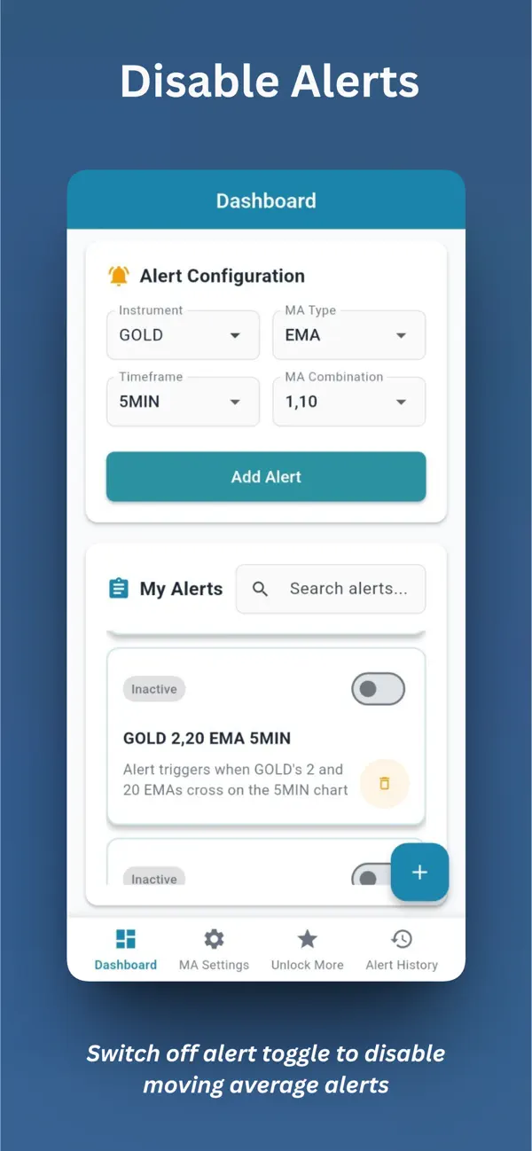 #4. MACrossover - Moving Average (iOS) โดย: Ascendro