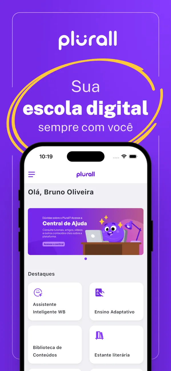 Screenshot #1 pour Plurall - SOMOS Educação
