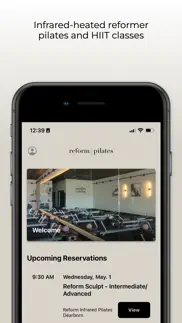 reform infrared pilates. iphone screenshot 3