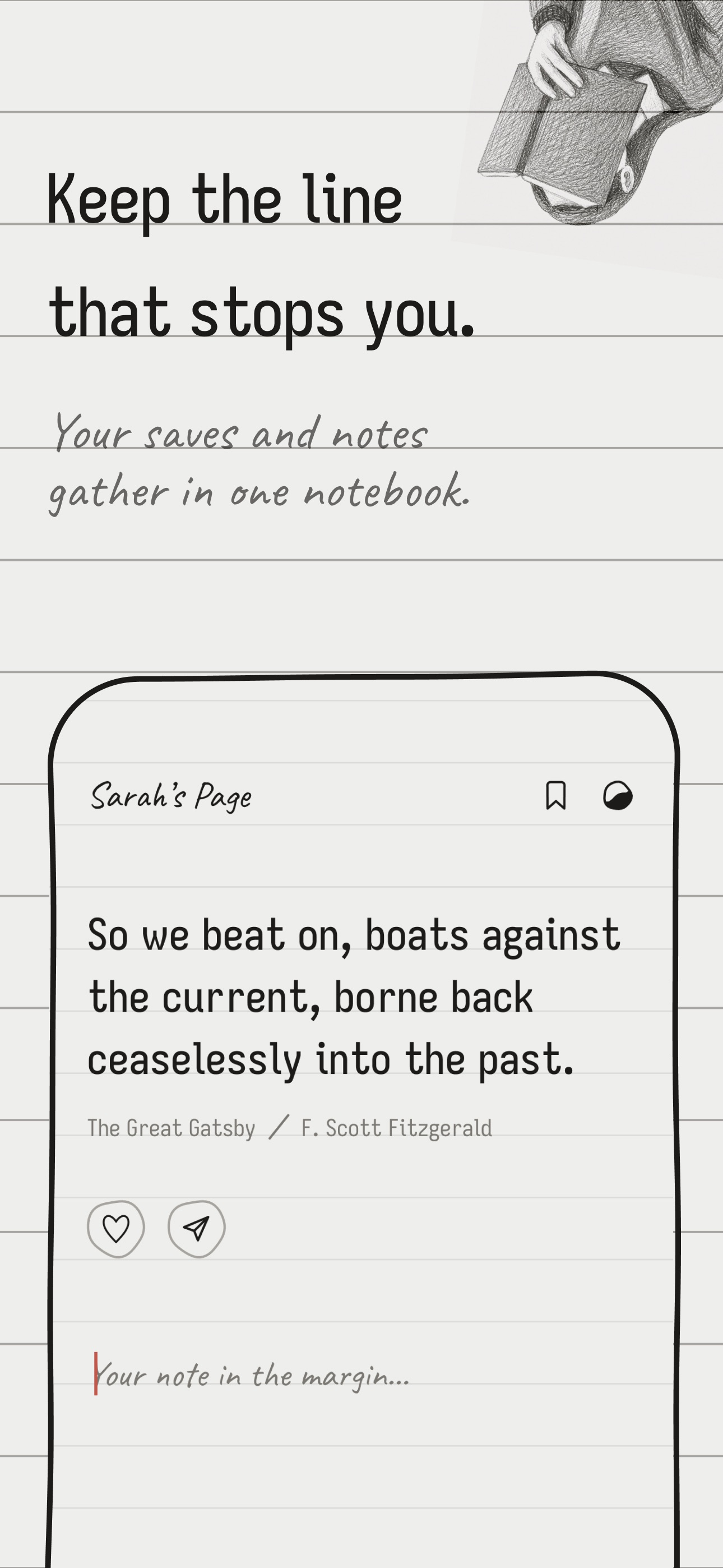 Screenshot 2 of Folia: Curated Book Quotes