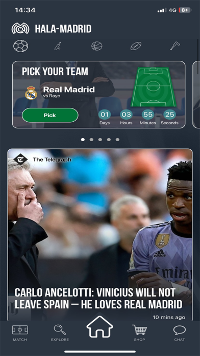 Hala-Madrid Screenshot