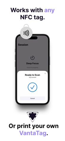 App Blocker - VantaFocus NFC screenshot