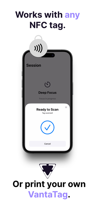 App Blocker - VantaFocus NFC Screenshot 2 of 5