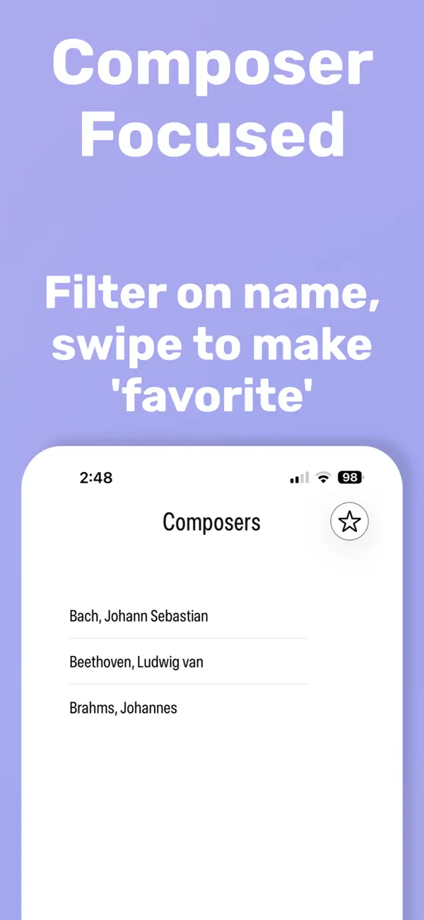 Screenshot #1 pour ClassicalPlayer