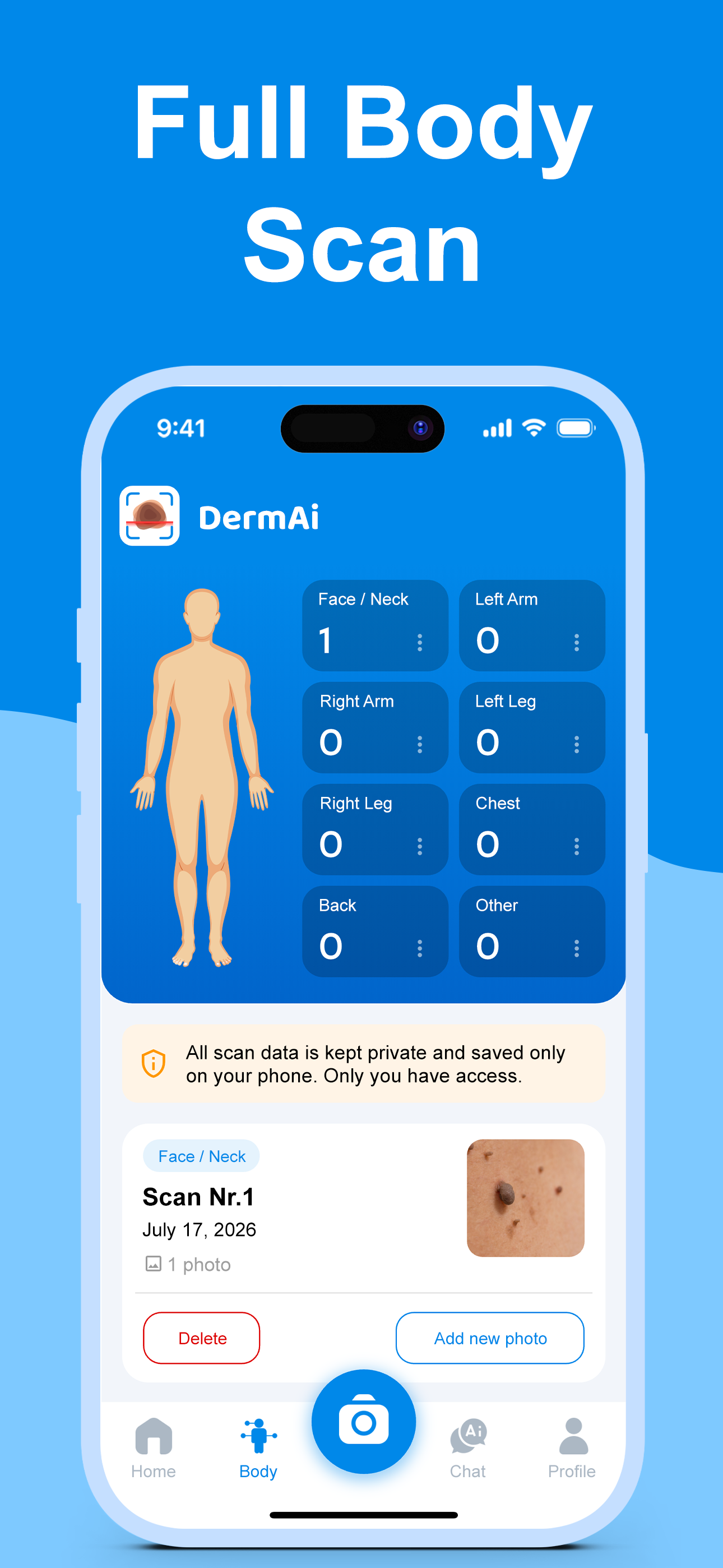 Mole Checker & Scanner: DermAi screenshot 3