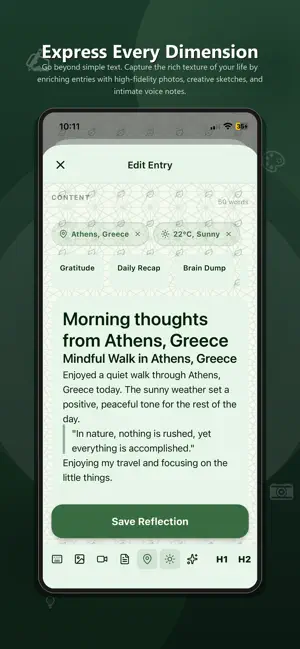 Euthy Journal: AI Diary & Mood screenshot 2