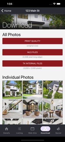 TK Images iPhone screenshot