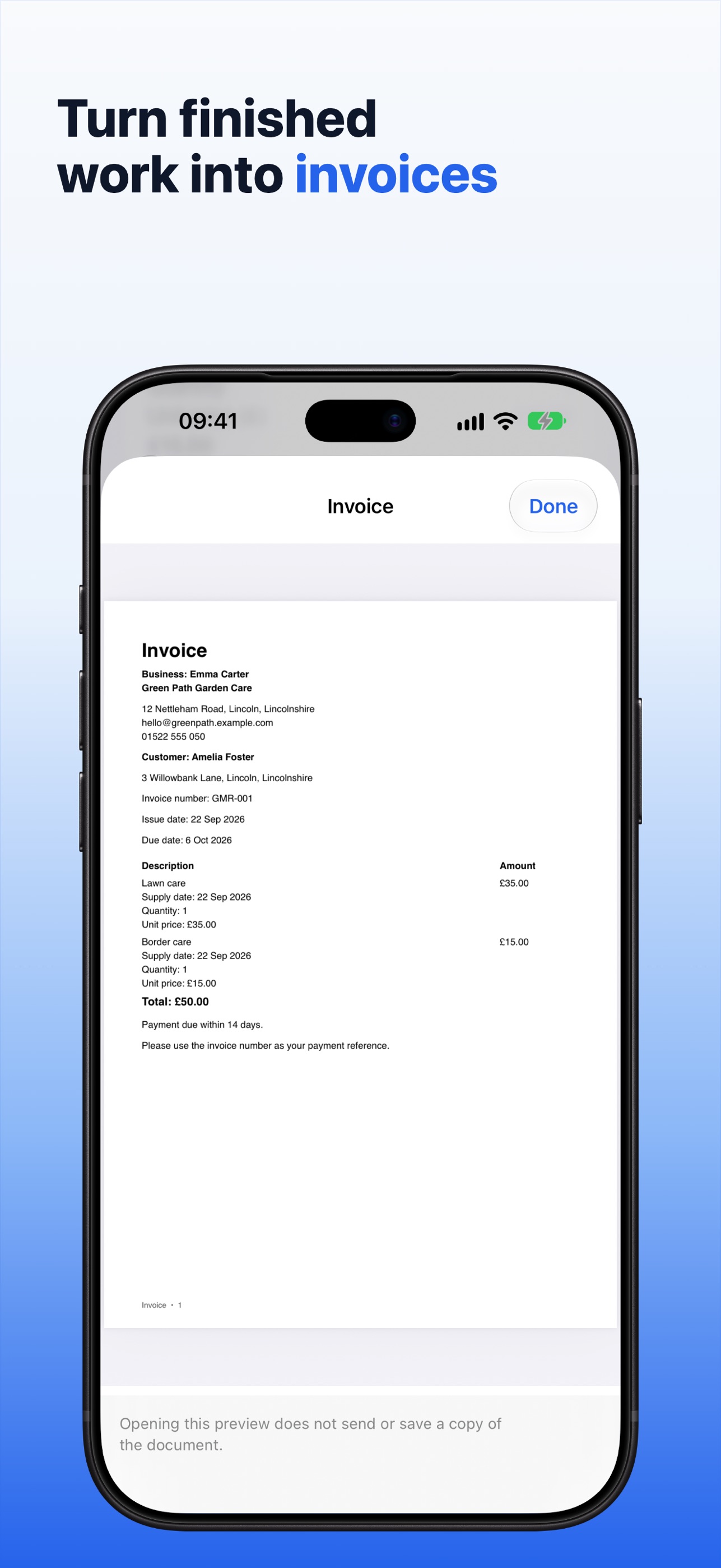 Screenshot 4 of Gardening Job Planner: Rounds
