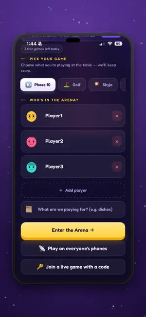 Crown & Confetti - ScoreKeeper screenshot 2