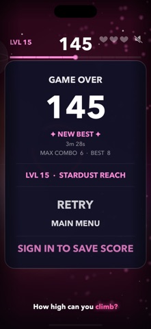Gapshot: Timing Arcade Game iPhone screenshot