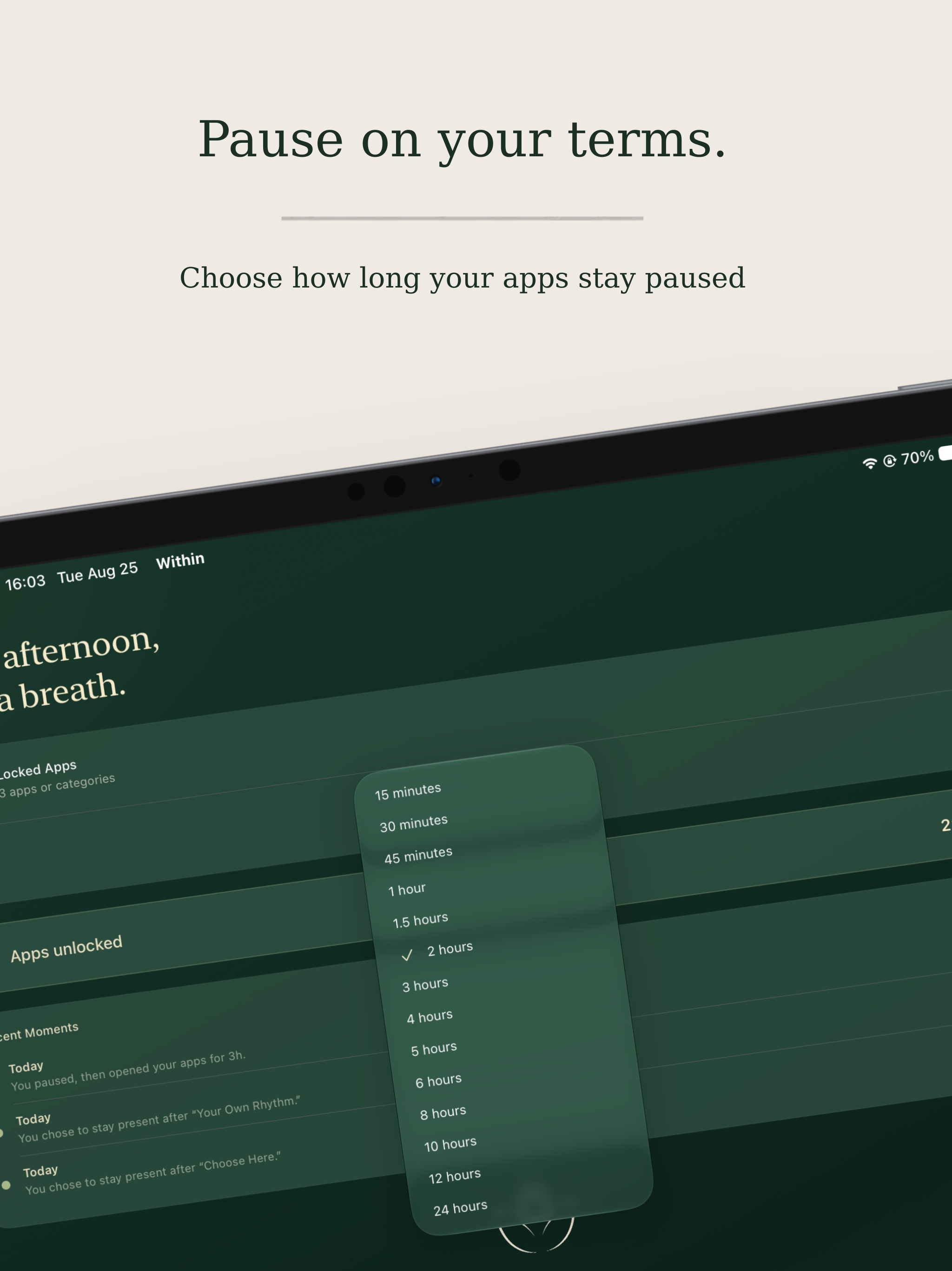Within - Mindful App Blocker screenshot 10