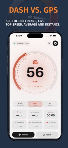VelosTrack - Speed tracker screenshot 4
