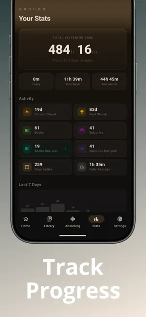 Absorb - for Audiobookshelf screenshot 4