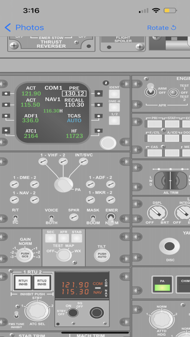 CRJ-200 Aircraft Apps Screenshot