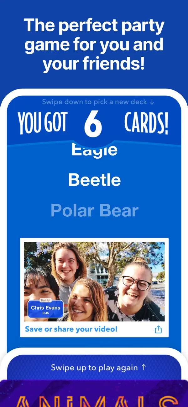 #6. Heads Up! (iOS) 来自: Warner Bros.