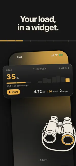 Rucking Tracker: Loadline screenshot 3