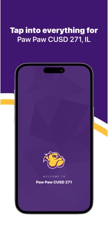 Paw Paw CUSD 271, IL iPhone screenshot