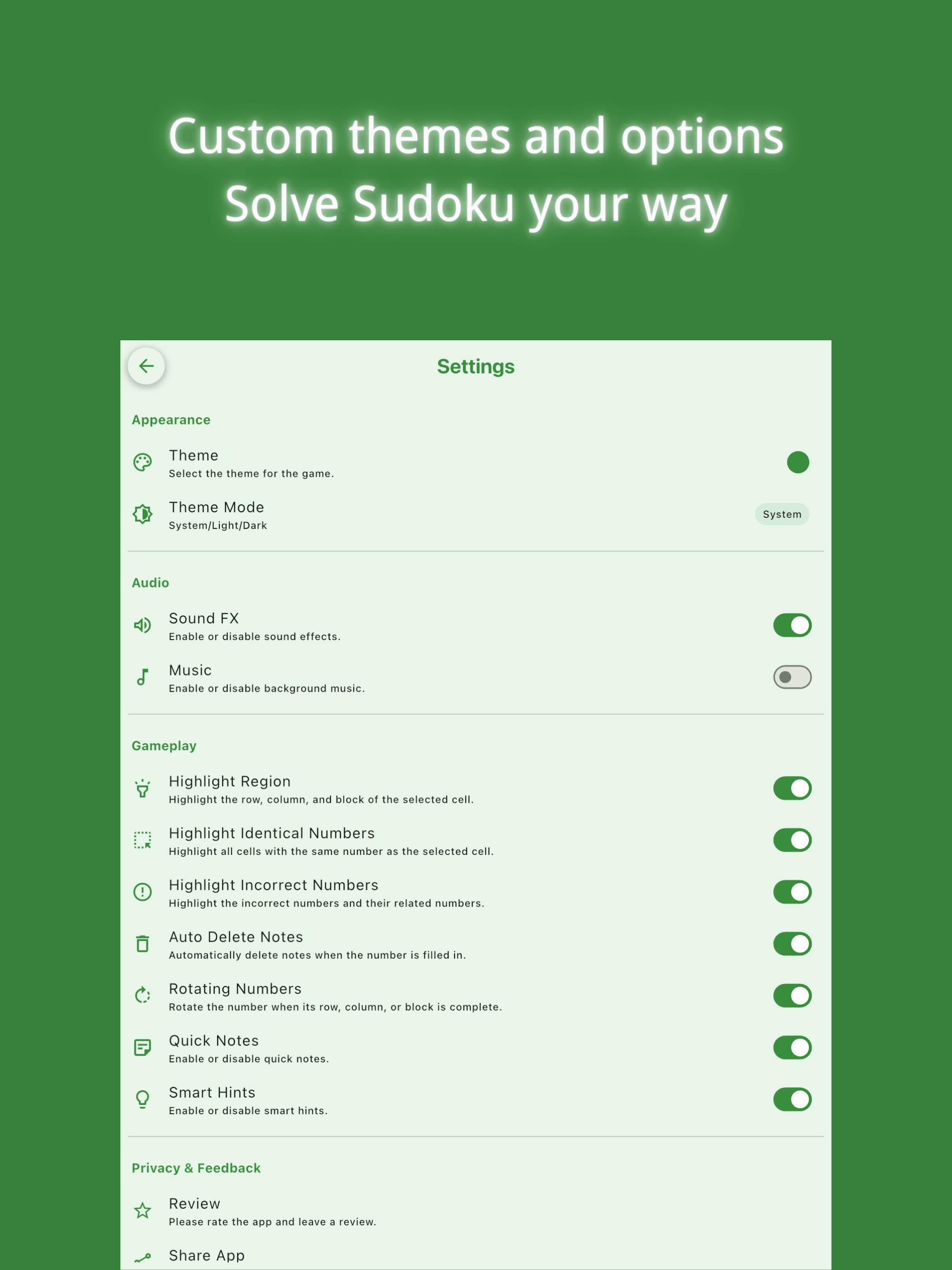 Sudoku – Classic Fun screenshot 14