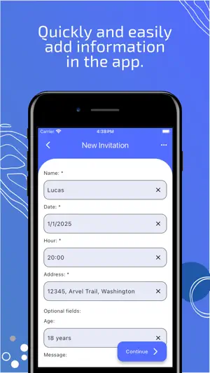 Quick & Easy Invitation Maker screenshot 3