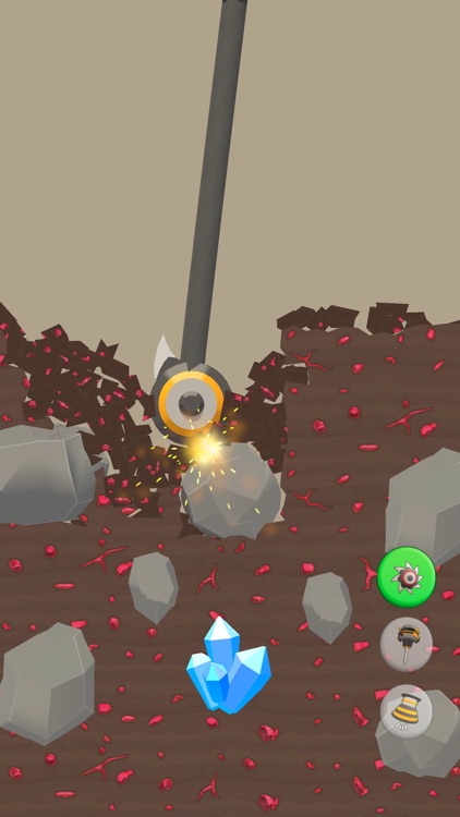 Drill & Collect: idle mine dig