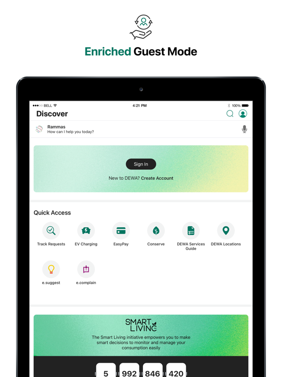 DEWA iPad screenshot 4 - Business app