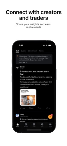 Bybit: Buy Crypto & Bitcoin iPhone screenshot