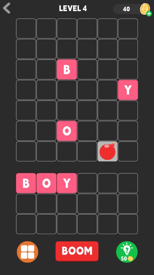 #4. Word Boom-Word and number game (iOS) 由: 建涛 黎