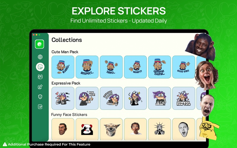 WA Sticker Maker & Memes Gen iPhone screenshot