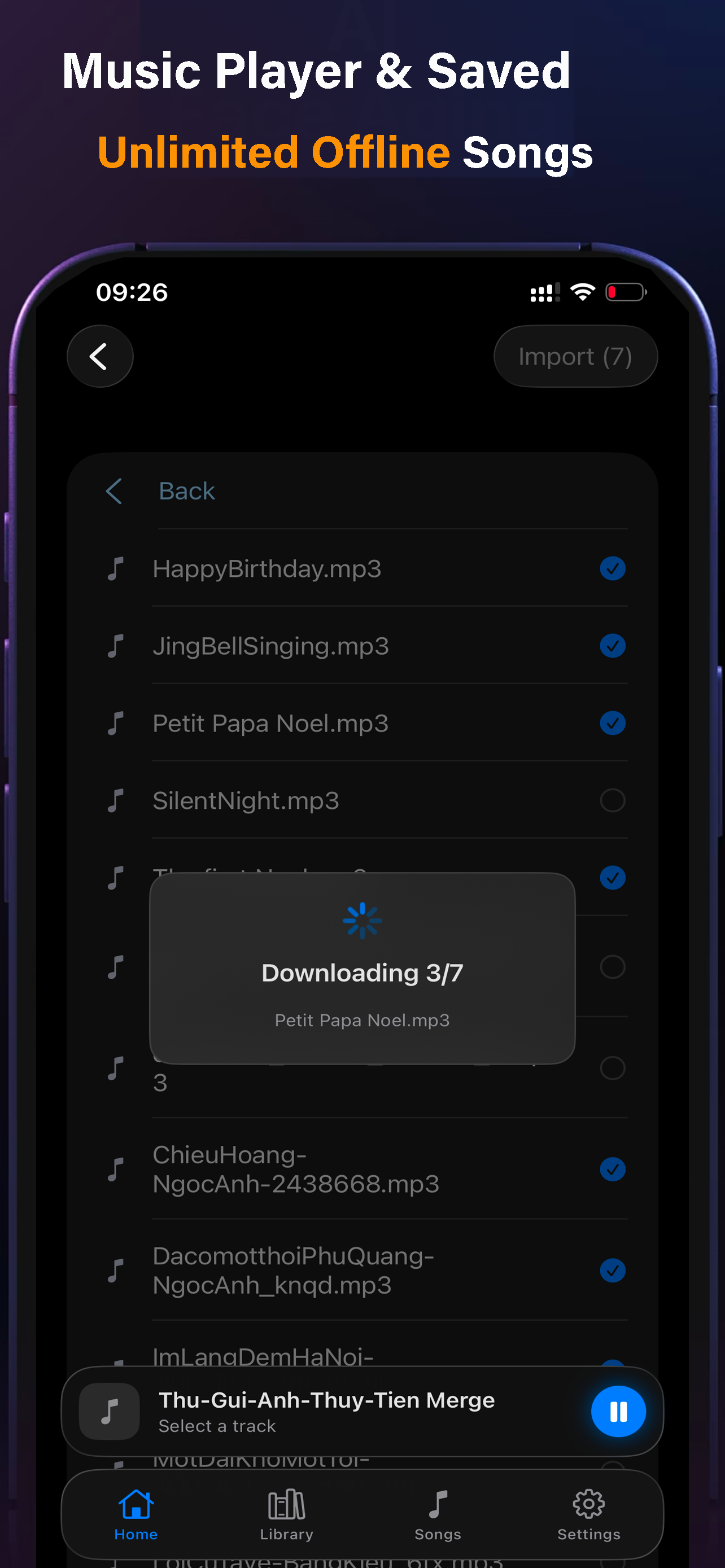 Music Downloader Editor/Player screenshot 2