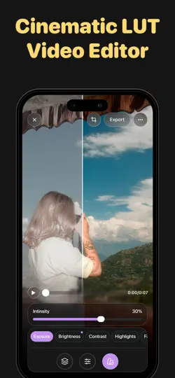 Скриншот LutLog на iPhone 1