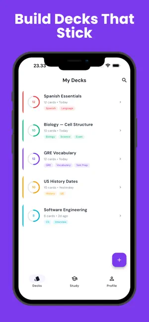 CardFlip: Flashcard Maker screenshot 1
